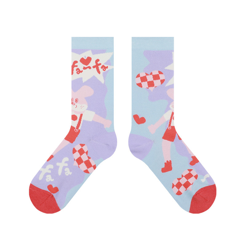 Himiya Rabbit Socks: Cute Korean Style Women's Ankle Socks - Image 7