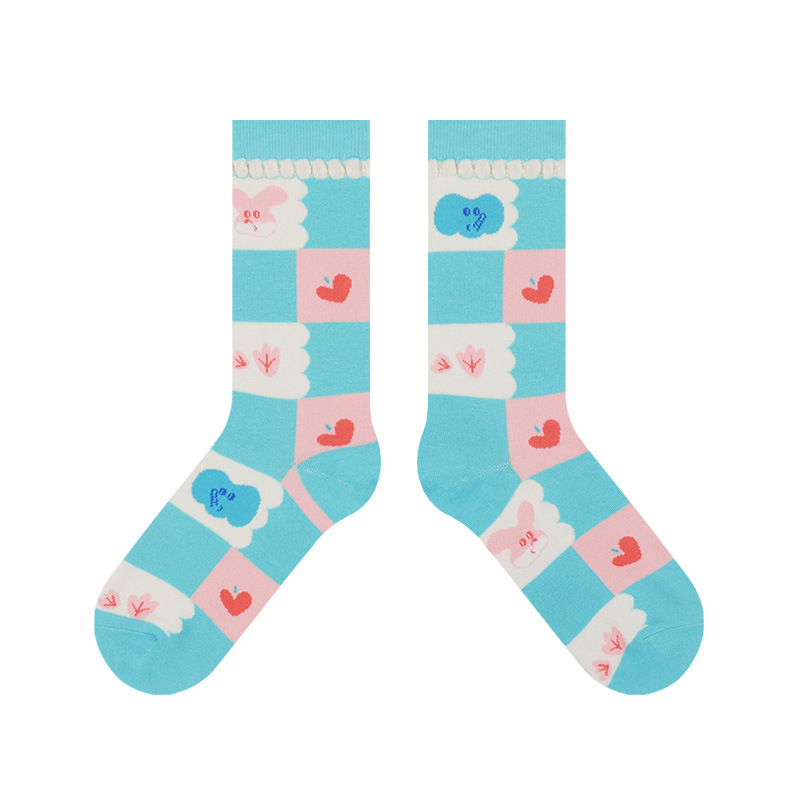 Himiya Rabbit Socks: Cute Korean Style Women's Ankle Socks - Image 10