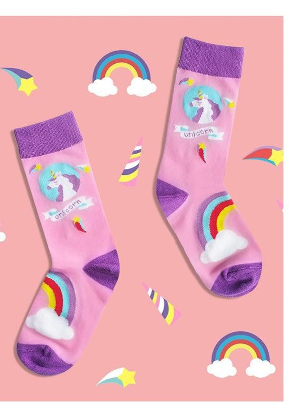 Autumn and Winter New Original Designer Cartoon Cute Japanese Cotton Socks Mid-tube Socks Men's Socks Women's Socks Couple