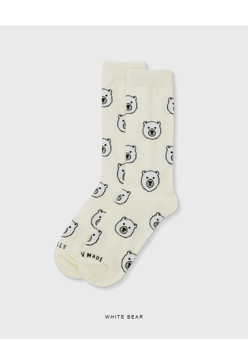 2025 autumn and winter new high quality tide socks mid-calf couple socks ins combed cotton men's socks human closed eyes - Image 10
