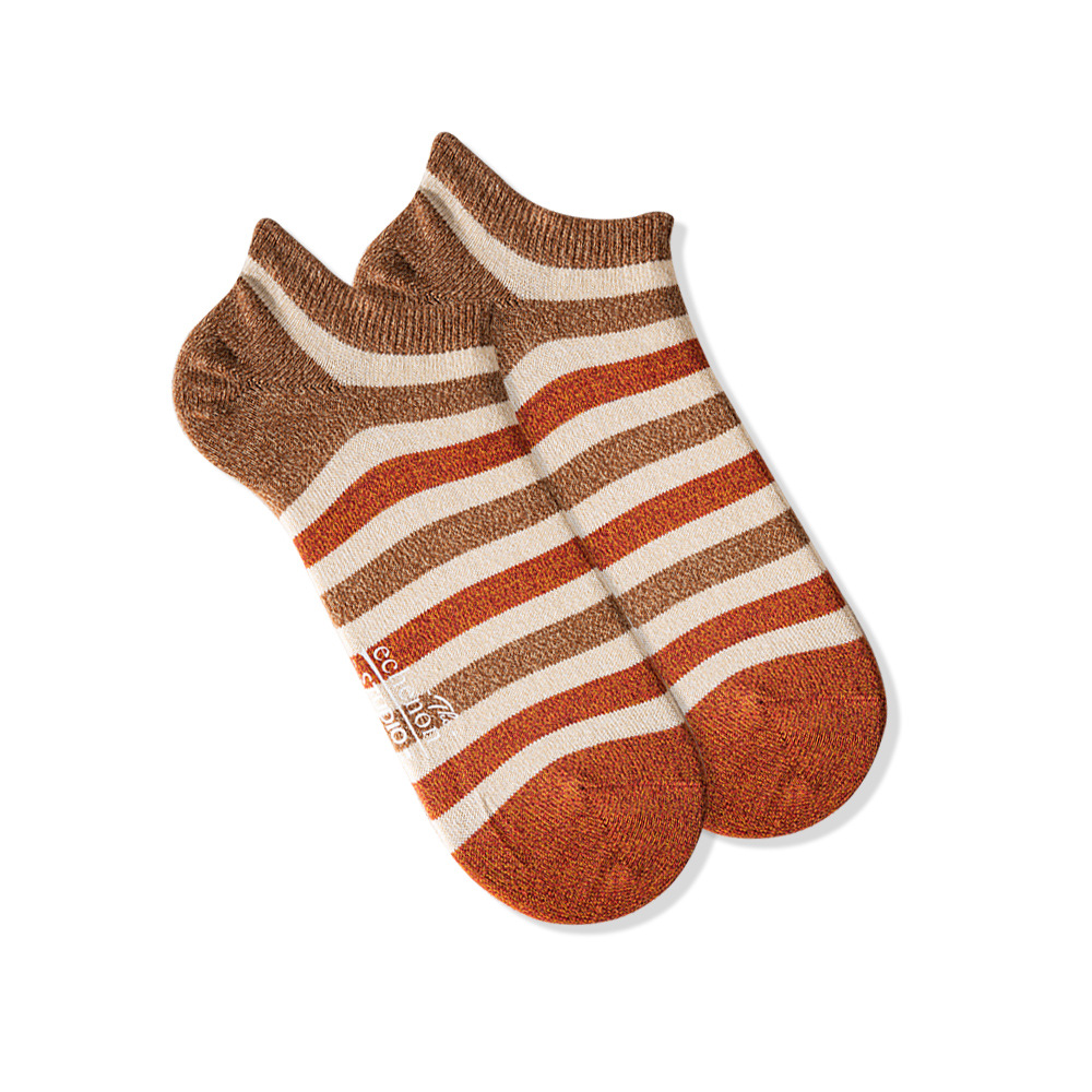 Men's Striped Boat Socks: Japanese Spring Summer Casual Cotton Low Cut - Image 6