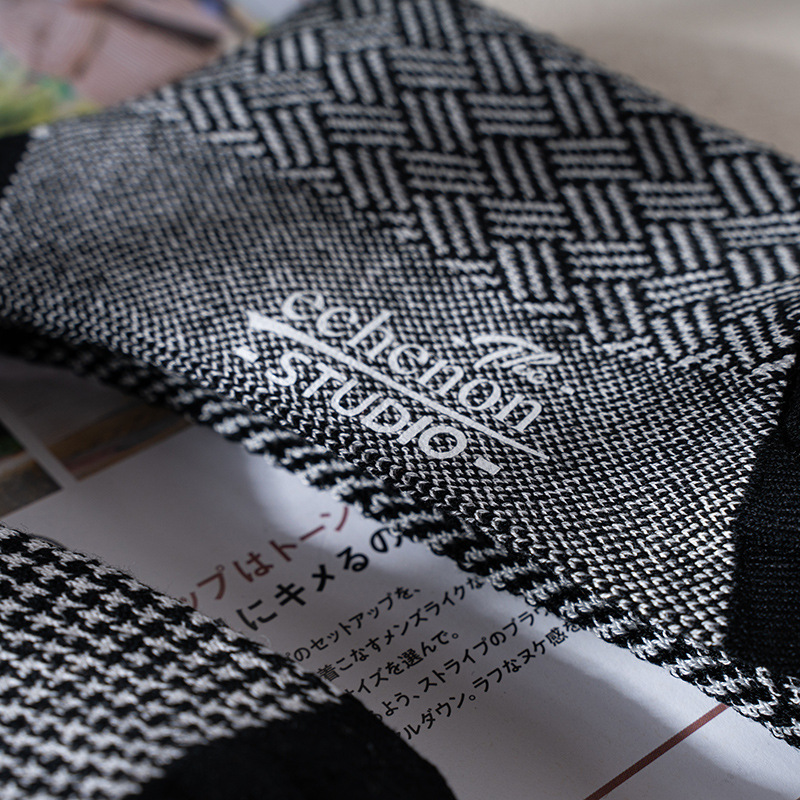 ECENON Men's Mercerized Cotton Business Socks - Premium Mid-Calf Dress Socks - Image 4