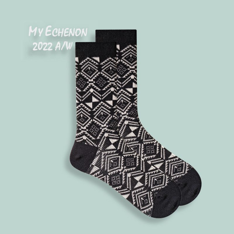 ECHENON autumn and winter New combed cotton boneless socks for children ins trendy creative personality two-way sports socks - Image 8