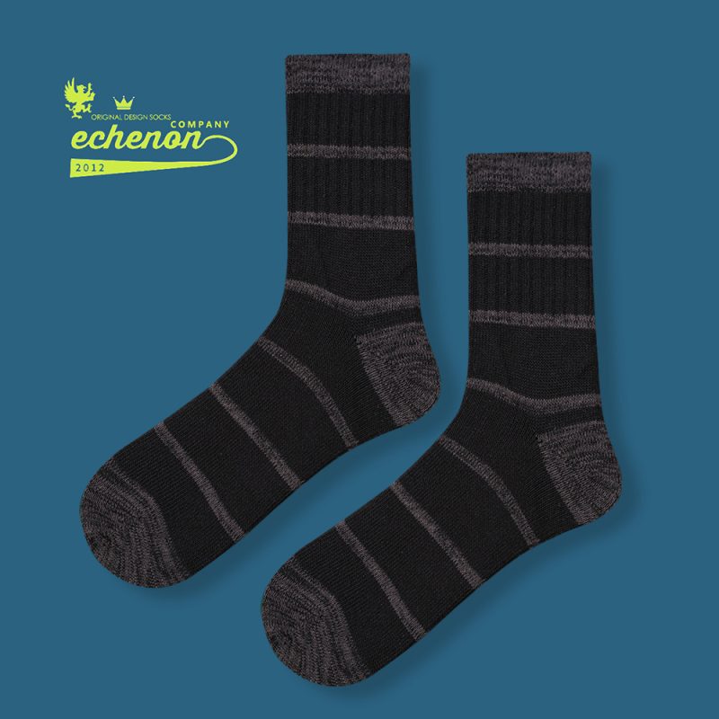 Autumn and Winter New Japanese Trendy Socks Thick Needle Vintage Men's Ethnic Harajuku Style Socks  Socks for Men - Image 9
