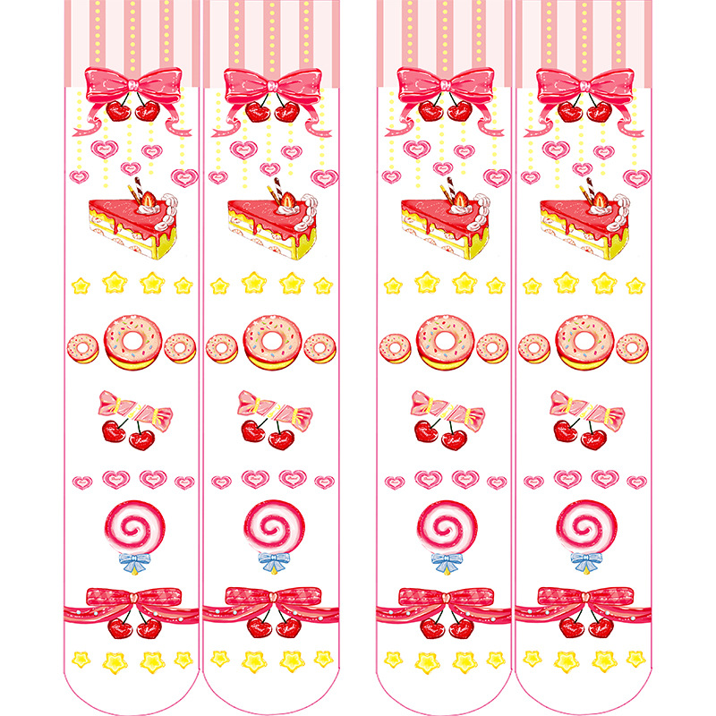 Lolita Socks: Cute Anime Over-the-Knee Thigh Highs for Women - Image 9
