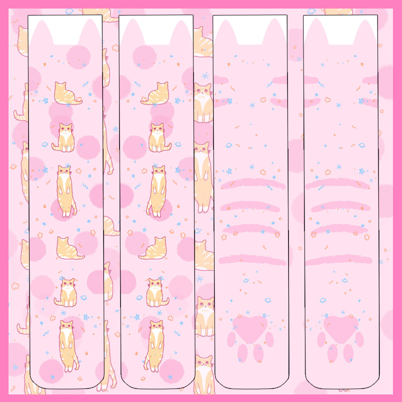 Anime Lolita Socks: Cute Velvet Thigh High Stockings - Image 8