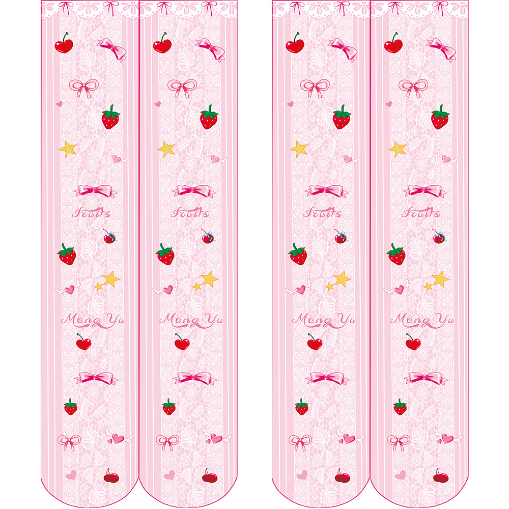 Lolita Socks: Cute Anime Over-the-Knee Thigh Highs for Women - Image 8