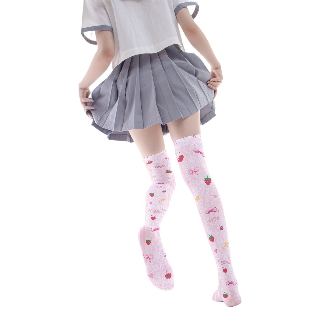 Lolita Socks: Cute Anime Over-the-Knee Thigh Highs for Women