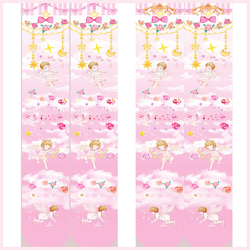 Cupid Anime Lolita Stockings: Kawaii Thigh High Over-the-Knee Socks - Image 7