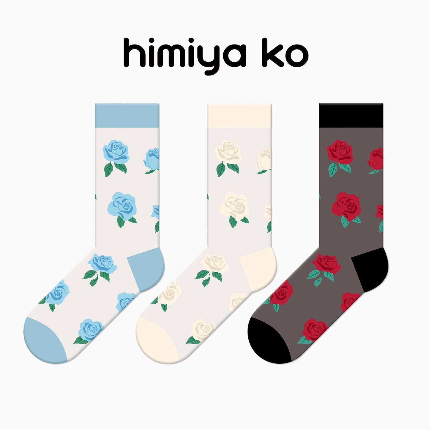 Retro Rose Ice Silk Socks: Breathable French Cotton Summer Thin Socks - Image 7