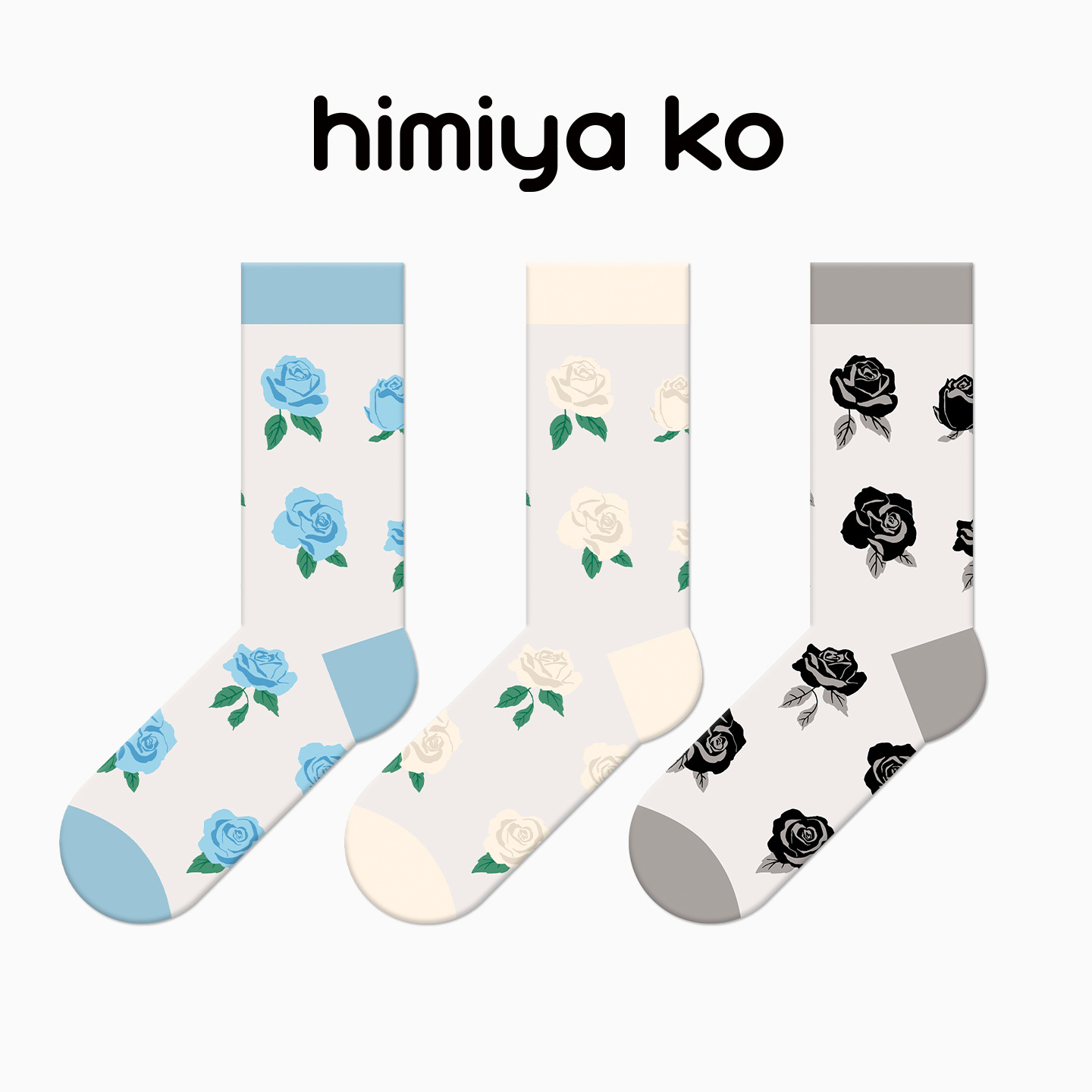 Retro Rose Ice Silk Socks: Breathable French Cotton Summer Thin Socks - Image 6