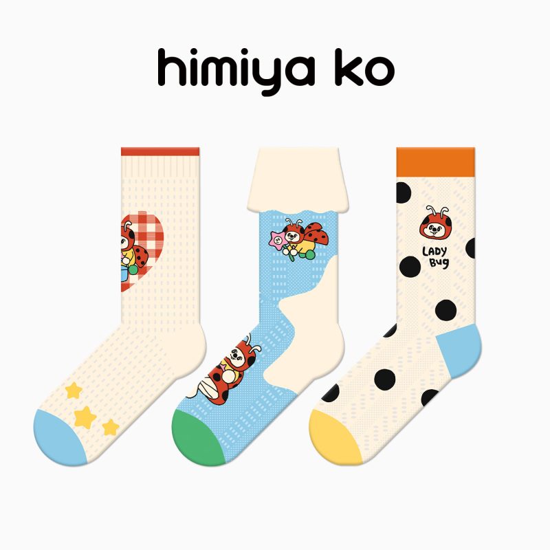 Star Adventure Series Summer Women's Thin Socks Breathable Cute Cartoon Dopamine Summer Combed Cotton Middle Socks - Image 7