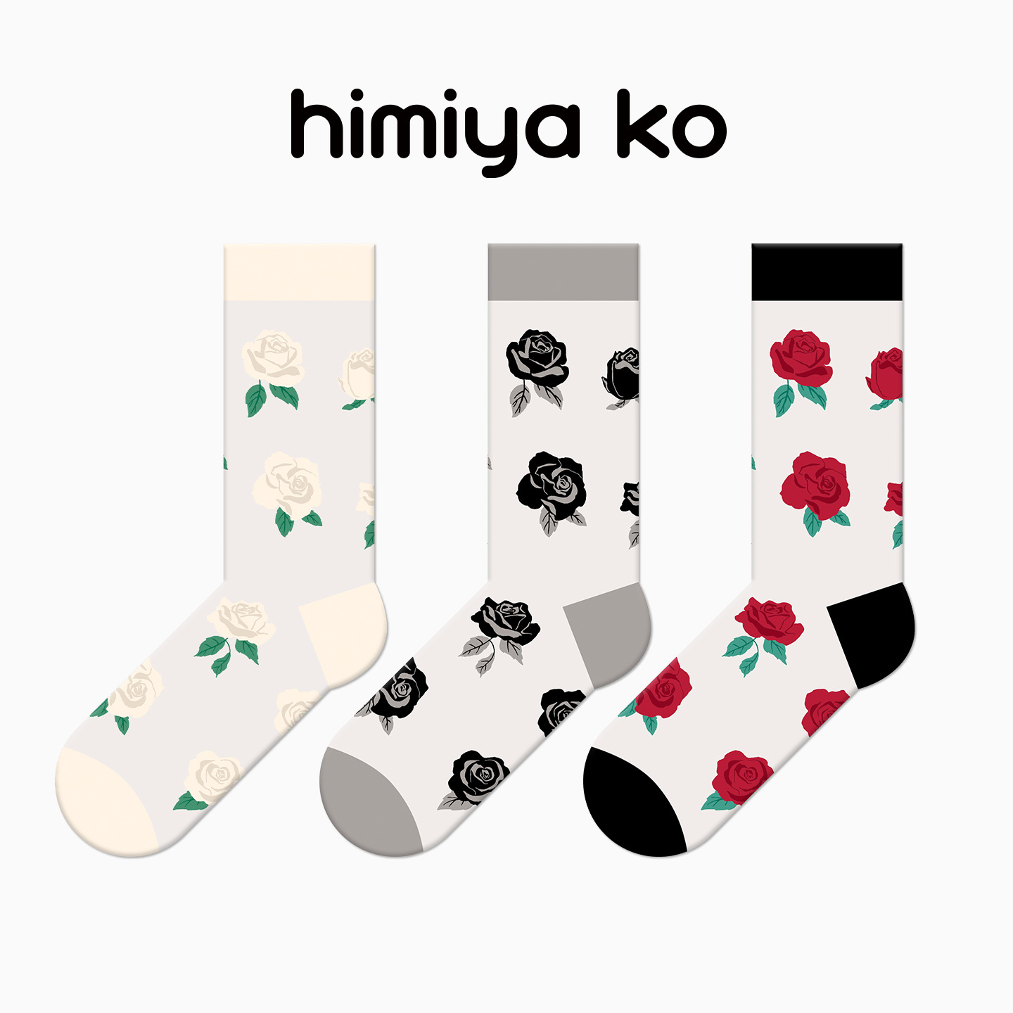 Retro Rose Ice Silk Socks: Breathable French Cotton Summer Thin Socks - Image 10