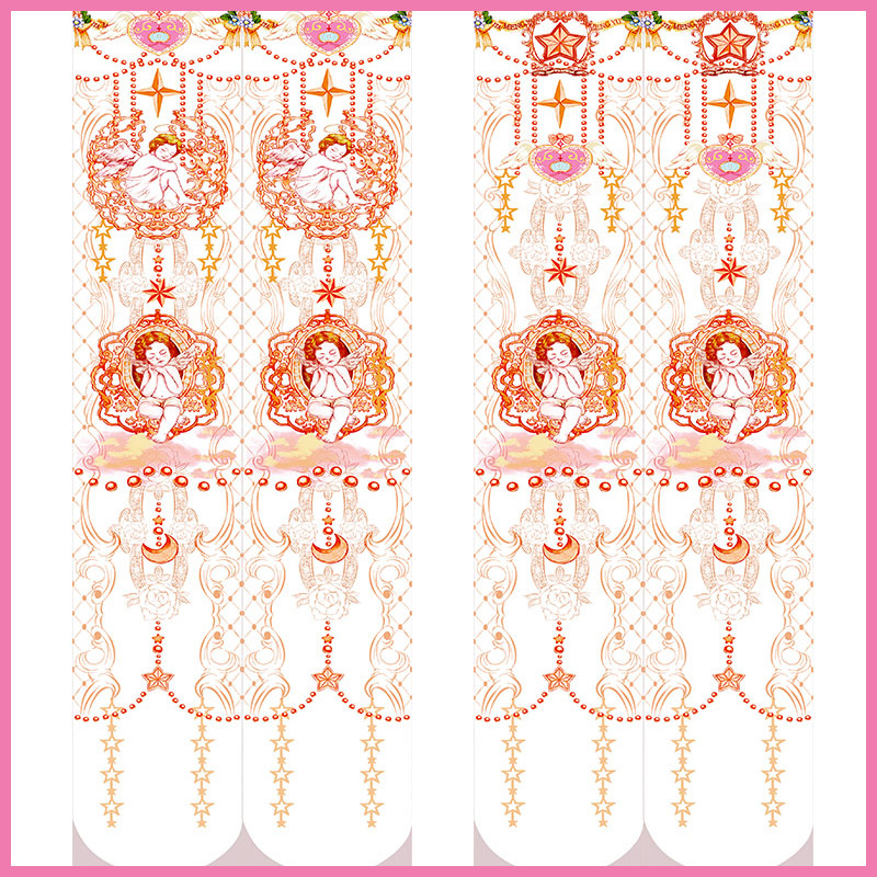 Cupid Anime Lolita Stockings: Kawaii Thigh High Over-the-Knee Socks - Image 6