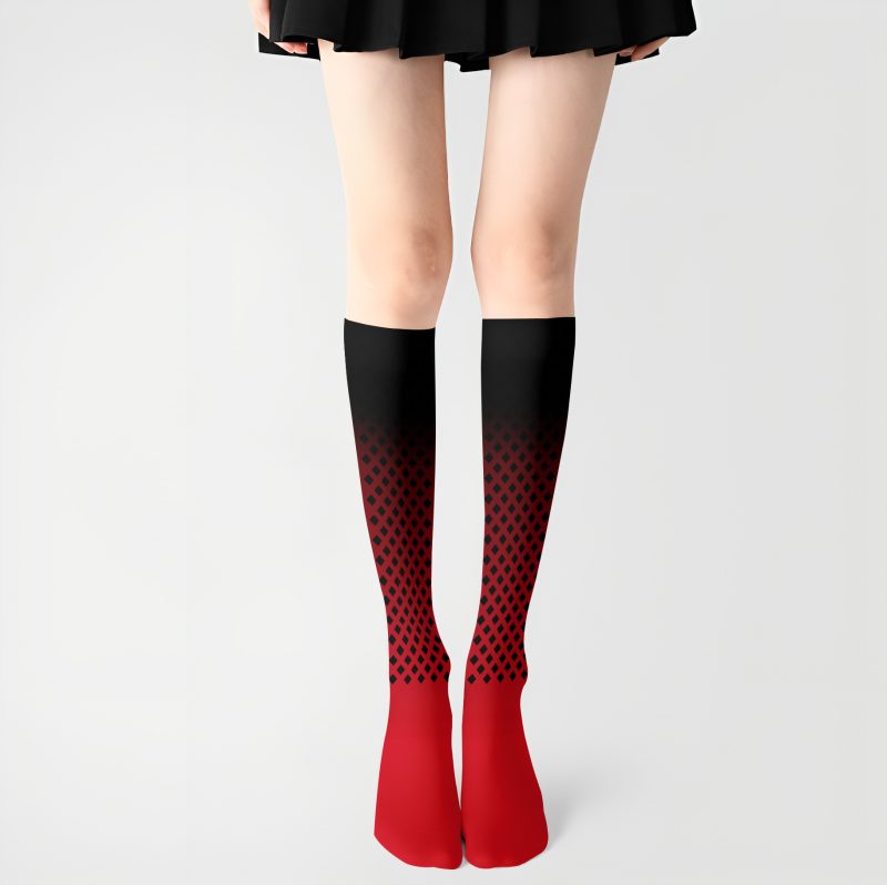 Sun Bin Tiger Year Skin Cos Stockings Soft Velvet Girl Students Knee-over-the-knee Stockings Secondary - Image 4