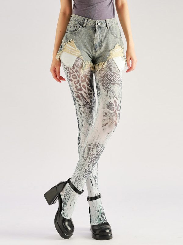 Leopard Print Pantyhose: Wildly Artistic Hosiery